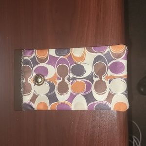 Coach glasses case, EUC